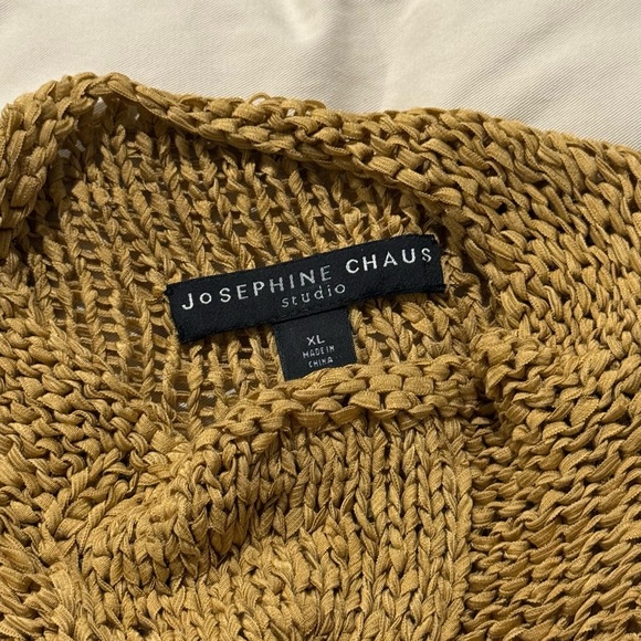 Josephine Chaus Cowl Neck Sweater - Tan - Picture 3 of 5
